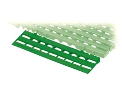 Randlijst Hd-pe Lxbxh 400x110x25mm Groen
