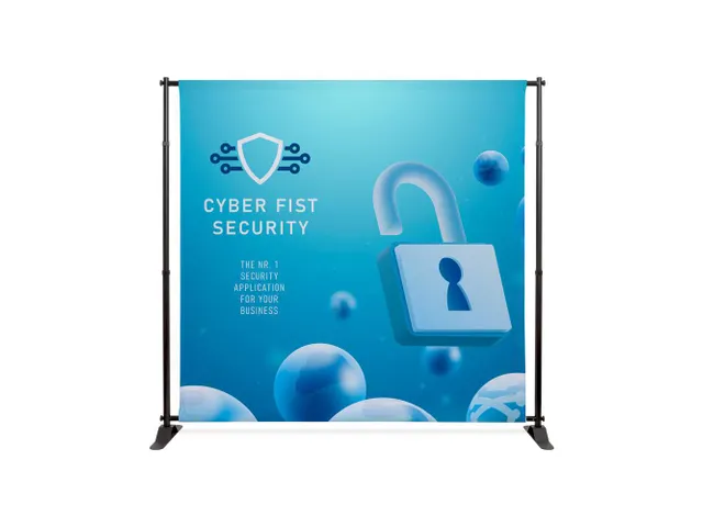 Print voor beurswand Flex Wall 240x235cm Soft Knit