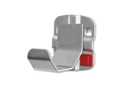 Abax-Buishouder Voor Geperforeerde Platen D 60mm Aluminium