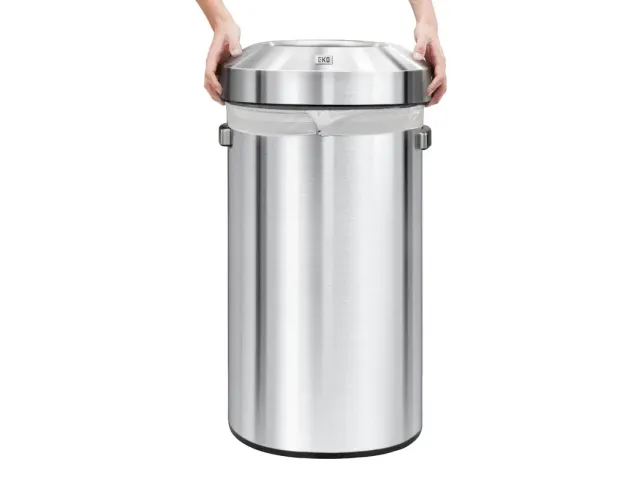 Afvalbak Urban Bin 120 liter Mat RVS