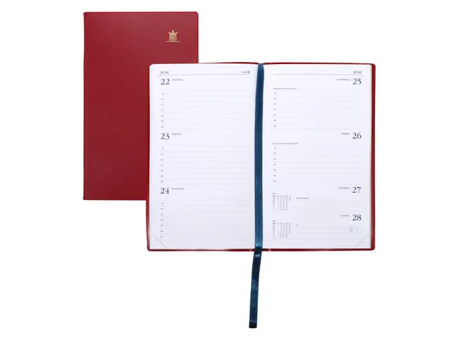 Agenda 2027 Ryam Memoplan 7 Suprema 7dagen/2pagina's bordeaux