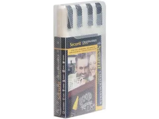 Securit Krijtmarker Medium Wit, Etui Met 4 Stuks - 2