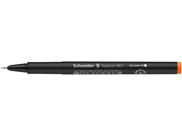 Fineliner Schneider Topliner 967 0,4mm orange
