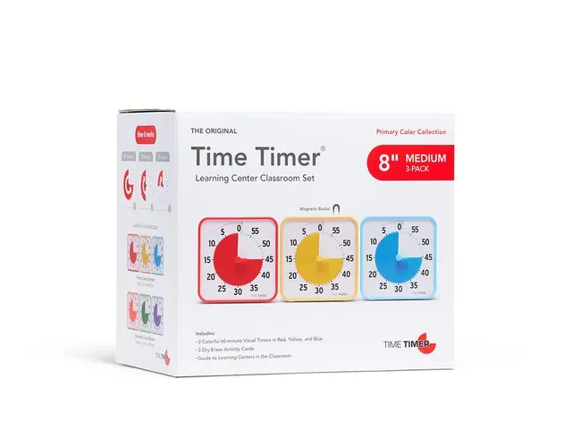 Time Timer medium classroom set primair