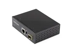 PoE+ Industrial Glasvezel naar Ethernet Media Converter 0W - SFP naar