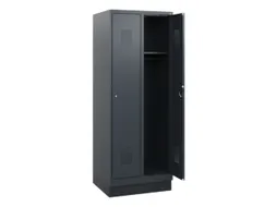 schoollocker,HxBxD 1630x600x500mm,2vak,vak B 300mm,cil.-slot,sokkel