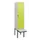 locker met bank,HxBxD 1950x400x815mm,1vak,vak B 400mm,draaigrendel