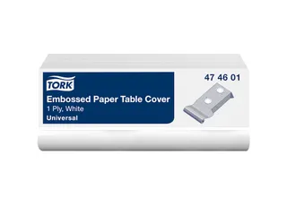 Tork 474601 Damast Tafelrol Wit - 2