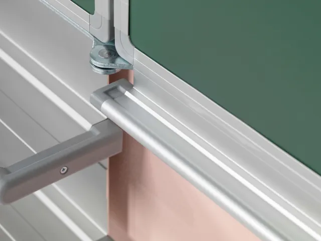 Tableau triptyque montage mural fixe 100x200cm Vert