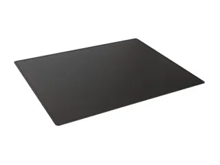 Schrijfonderlegger Zwart 530x400 mm med siergroef PP opaak - 1