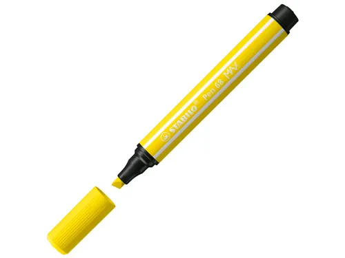 Viltstift STABILO Pen 68/24 Max citroengeel