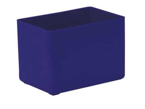 Inzetbak HxLxB 54x80x53mm Polystyreen Blauw 50 stuks