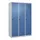 locker voor scheiding van kleding,HxBxD 1850x1200x500mm,3vak