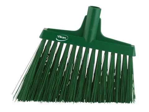 Hygiene 2914-2 Hoekbezem Groen harde lange schuine vezels 290m