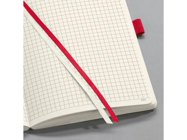 Carnet de note Sigel Conceptum Pure softcover A4 rouge quadrillé