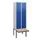 locker met bank,HxBxD 1950x600x815mm,2vak,vak B 300mm,cil.-slot