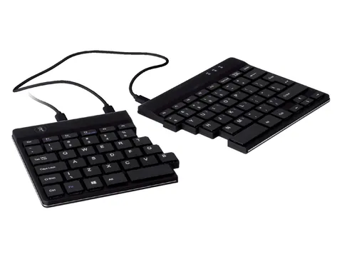 Split Break V2 ergonomisch toetsenbord Qwerty US Zwart bedraad