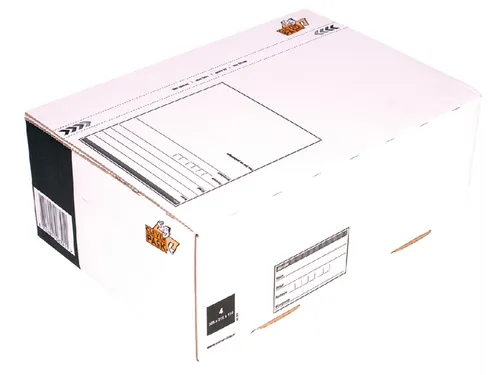 Postpakketbox 4 CleverPack 305x215x110mm wit
