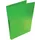 ringmap voor A4 PP 2 ringen 16 mm transparant groen