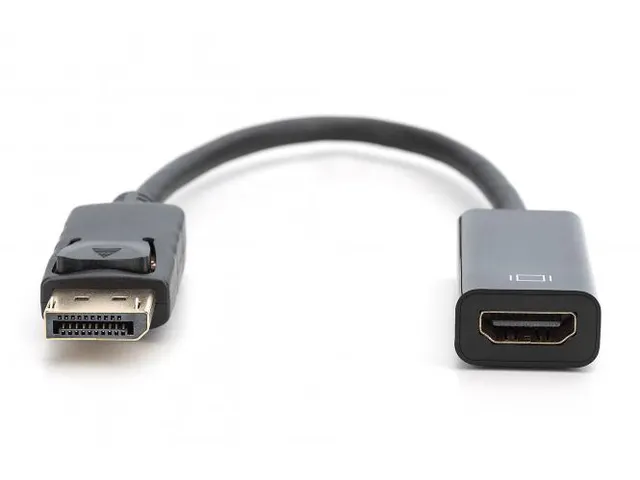 DisplayPort-adapterkabel Type DP HDMI A M/F 0,15m Full HD DP 1.1a Zwar
