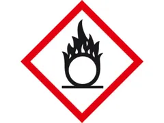 Gevarensymbool Brandbevorderend Lxb 20X20Mm Vel