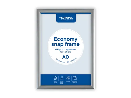 Kliklijst Europel Economy A0 zilver