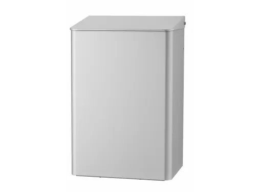 Afvalbak 15 Liter Aluminium Met Klapdeksel