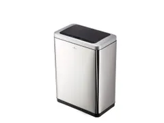 Afvalbak met sensor NO TOUCH DUO 2x20L