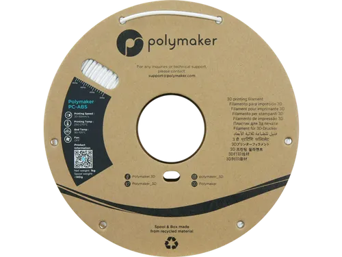 PC-ABS 1,75mm wit 1kg 3D filament