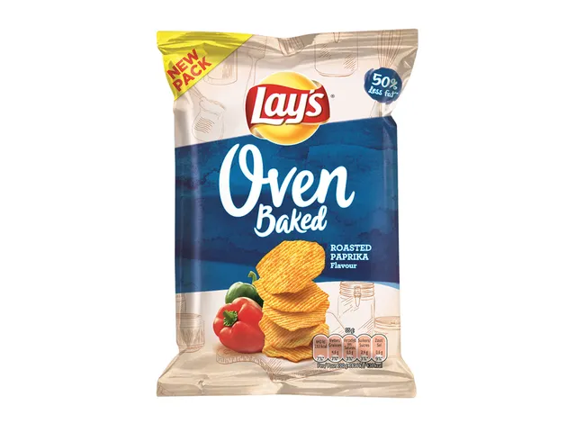 Chips Lay's Oven roasted paprika zakje 35gr