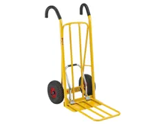 steekwagen,draagverm. 250kg,lucht-banden,steekplaat BxD 500x350mm