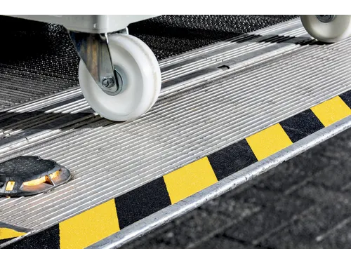 Antisliptape DURALINE GRIP+ 25mmx15m geel-zwart