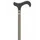 Wandelstok Able2 carbon soft derby handvat zwart