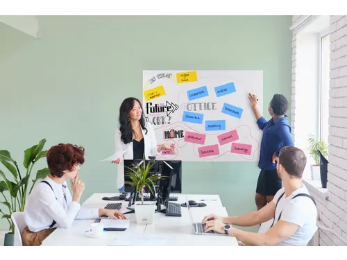 Legamaster Magic-Chart whiteboard folie XL 90x120cm Wit 15 vel