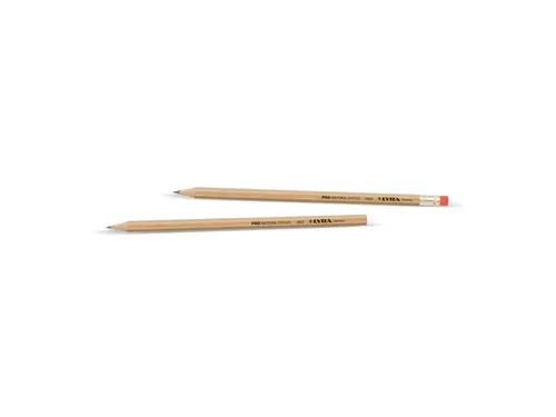 Grafietpotlood met gum LYRA Pro Natura Office HB 12 stuks