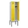 locker,HxBxD 2120x600x500mm,2vak,vak B 300mm,cil.-slot,voetonderstel