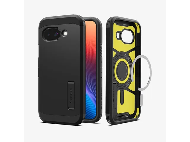 Spigen Case ACS09046 Google Pixel 9A Tough Armor MagFit zwart