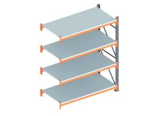 breedvakstelling,aanbouwveld,HxBxD 2700x2310x1100mm,vakl. 1900kg - 3