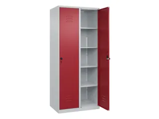 wasgoedverdeelkast,HxBxD 1850x800x500mm,vak B 400mm,draaigrendel - 2