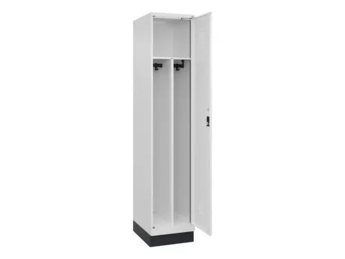locker voor scheiding van kleding,HxBxD 1950x400x500mm,1vak