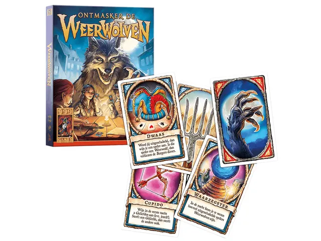 999Games Kaartspel Ontmasker de Weerwolven 10+