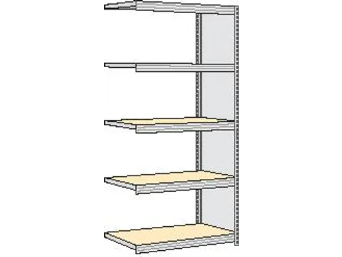 magazijnstelling,aanbouwveld,HxBxD 2000x1005x426mm,vakl. 250kg