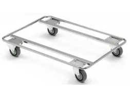 onderwagen voor kratten,draagverm. 400kg,laadvl. LxB 600x400mm