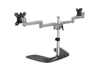 Monitor Arm 2 Schermen Scharnierend staal & aluminium - 6