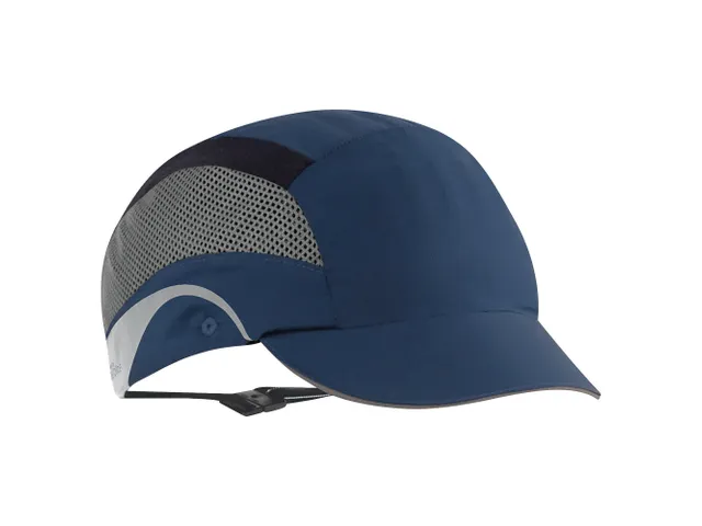 JSP Aerolite stootpet met korte klep, marineblauw