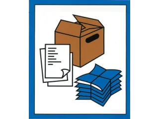 Pictogram Stickers Voor Afvalverzamelaar 6 Symbolen - 2