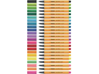 Fineliner STABILO point 88 Animal Vibes mini fijn assorti 8 stuks - 3