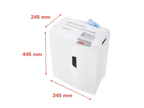 Papiervernietiger Hsm Shredstar X10 5X35Mm + Cd Snippers P-4