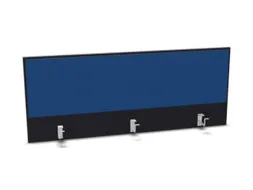 opzetpaneel bureau aanbouw achter B 1400mm CC-zwart BN6016-blauw