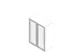armoire à portes vitrées,HxlxP 1232x900x450mm,2xsol en bois,3 HC